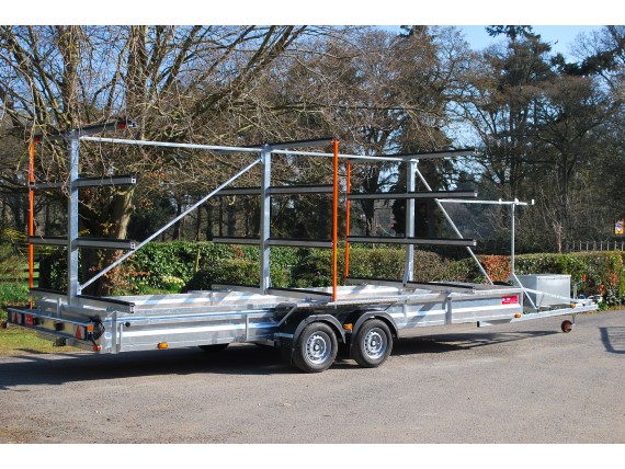 TC 2000 3x16 Centre Post Rowing Trailer